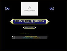 Tablet Screenshot of clanhunter.info